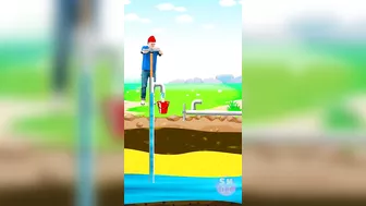 Never give up! || How to get water? || MOBILE GAME ADS BE LIKE #shorts #SMOL