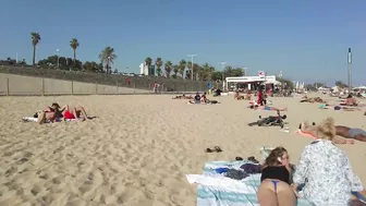 ???????? Barcelona - Spain · 4K · Bogatell Short & Quick Beach Walk ☀️????️