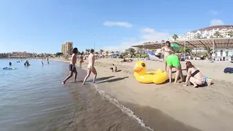 Palma Mallorca Balearic Islands - Beach Walk 4K