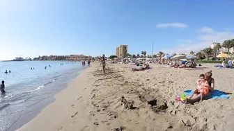 Palma Mallorca Balearic Islands - Beach Walk 4K