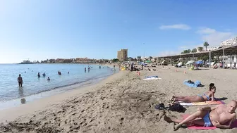 Palma Mallorca Balearic Islands - Beach Walk 4K