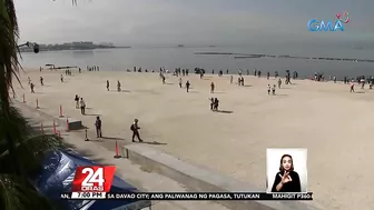 Mga batang 11-anyos pababa, bawal nang mamasyal sa dolomite beach | 24 Oras