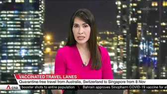 Singapore extends Vaccinated Travel Lane scheme to Australia, Switzerland