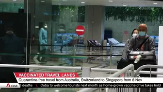 Singapore extends Vaccinated Travel Lane scheme to Australia, Switzerland