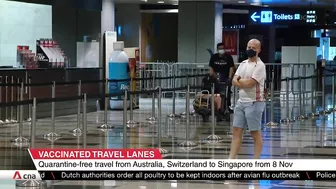 Singapore extends Vaccinated Travel Lane scheme to Australia, Switzerland