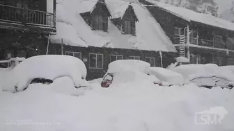 10-25-2021 Donner Pass, Ca feet of snow lead to travel nightmares on I-80- power outages