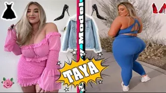 TAYA CHRISTIAN ... II ???? Models suitable for you plus size also fashion tips