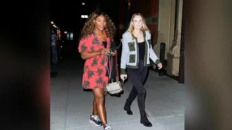 FRIENDS REUNION! SERENA WILLIAMS AND CAROLINE WOZNIACKI REUNITE AT MODEL CANDICE'S BIRTHDAY PARTY