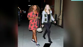 FRIENDS REUNION! SERENA WILLIAMS AND CAROLINE WOZNIACKI REUNITE AT MODEL CANDICE'S BIRTHDAY PARTY