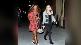 FRIENDS REUNION! SERENA WILLIAMS AND CAROLINE WOZNIACKI REUNITE AT MODEL CANDICE'S BIRTHDAY PARTY