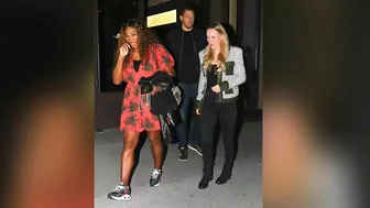 FRIENDS REUNION! SERENA WILLIAMS AND CAROLINE WOZNIACKI REUNITE AT MODEL CANDICE'S BIRTHDAY PARTY