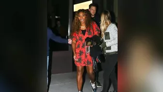 FRIENDS REUNION! SERENA WILLIAMS AND CAROLINE WOZNIACKI REUNITE AT MODEL CANDICE'S BIRTHDAY PARTY