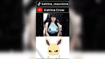 ???? Vaporeon es atrapada. #katrinacrow #pokemon #anime #animation