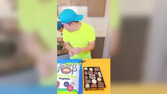 Minecraft cake vs chocolate cookies ice cream challenge! ???? #funny #shorts by Ethan Funny Family