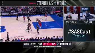 Stephen A. disagrees with The Miz's NBA All-Star Celebrity MVP take ????