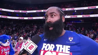 James Harden: Game 2 vs. the Nets will be the TOUGHEST game of the series | NBA on ESPN