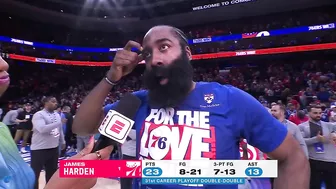 James Harden: Game 2 vs. the Nets will be the TOUGHEST game of the series | NBA on ESPN