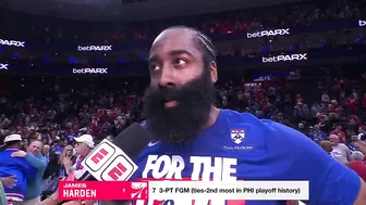 James Harden: Game 2 vs. the Nets will be the TOUGHEST game of the series | NBA on ESPN