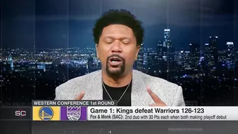 Jalen Rose is EXHAUSTED from watching Warriors vs. Kings Game 1 | SportsCenter