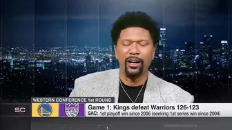 Jalen Rose is EXHAUSTED from watching Warriors vs. Kings Game 1 | SportsCenter