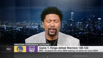 Jalen Rose is EXHAUSTED from watching Warriors vs. Kings Game 1 | SportsCenter