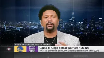 Jalen Rose is EXHAUSTED from watching Warriors vs. Kings Game 1 | SportsCenter