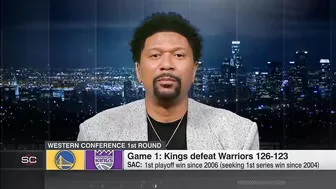 Jalen Rose is EXHAUSTED from watching Warriors vs. Kings Game 1 | SportsCenter