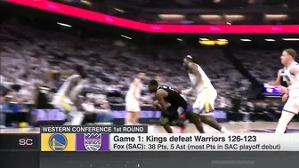 Jalen Rose is EXHAUSTED from watching Warriors vs. Kings Game 1 | SportsCenter