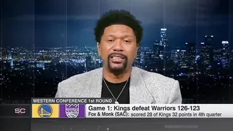 Jalen Rose is EXHAUSTED from watching Warriors vs. Kings Game 1 | SportsCenter