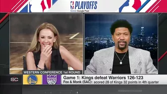 Jalen Rose is EXHAUSTED from watching Warriors vs. Kings Game 1 | SportsCenter