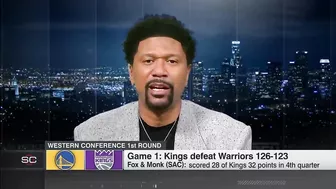 Jalen Rose is EXHAUSTED from watching Warriors vs. Kings Game 1 | SportsCenter