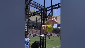 Cody Anderson Goes Unbroken In Muscle-Up Biathlon — 2014 CrossFit Games