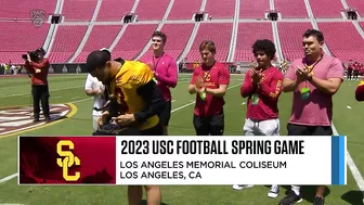 USC’s new-look roster showcases versatility at 2023 Spring Football Game | Highlights