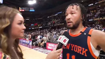 Jalen Brunson talks Game 1 win, Postgame Interview | April 15, 2023 NBA Playoffs