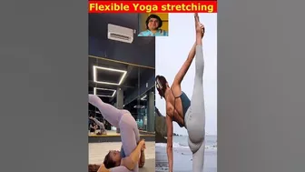 Flexible Yoga Stretching Split Part -5 #fitnessreactionguru #1ontranding #shorts #youtubeshorts