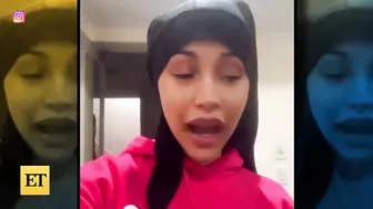 Cardi B Flaunts IMPRESSIVE Flexibility!