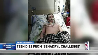 Teen dies from 'Benadryl challenge' on TikTok