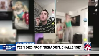 Teen dies from 'Benadryl challenge' on TikTok