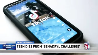 Teen dies from 'Benadryl challenge' on TikTok