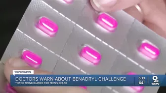 Benadryl TikTok challenge blamed for Ohio teen's death