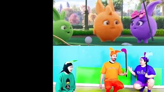 Sunny Bunnies - Music For All | Golden Golf Club | Hilarious Cartoon Compilation | Woa Parody