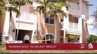 Grandmother, 77, shot while on Delray Beach balcony