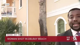 Grandmother, 77, shot while on Delray Beach balcony