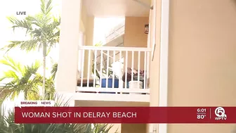 Grandmother, 77, shot while on Delray Beach balcony