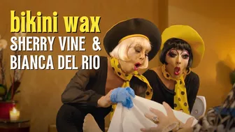 BIKINI WAX feat. Sherry Vine & Bianca Del Rio I The Sherry Vine Variety Show I OUTtv