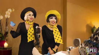 BIKINI WAX feat. Sherry Vine & Bianca Del Rio I The Sherry Vine Variety Show I OUTtv