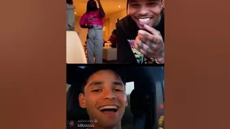 Gervonta Davis & Ryan Garcia TRASH TALKING on Instagram Live!