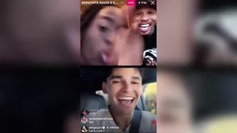 Gervonta Davis & Ryan Garcia TRASH TALKING on Instagram Live!