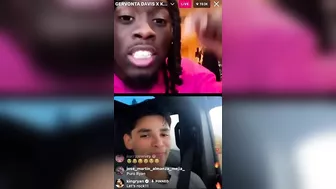 Gervonta Davis & Ryan Garcia TRASH TALKING on Instagram Live!