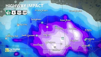 Dangerous Travel Ahead As Blizzard-like Conditions Target The Prairies